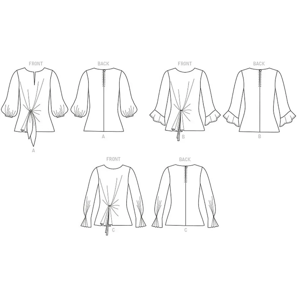 Butterick Sewing Pattern 6813 10952‎ Tunic Top Misses Size 6-14